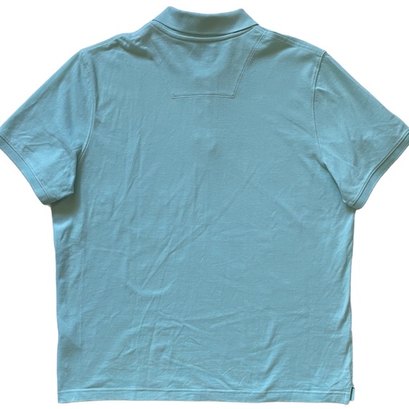 TIMBERLAND Mens 2XL Polo Shirt XXL Green Short Sleeve Regular Fit Embroidered - Picture 3 of 7